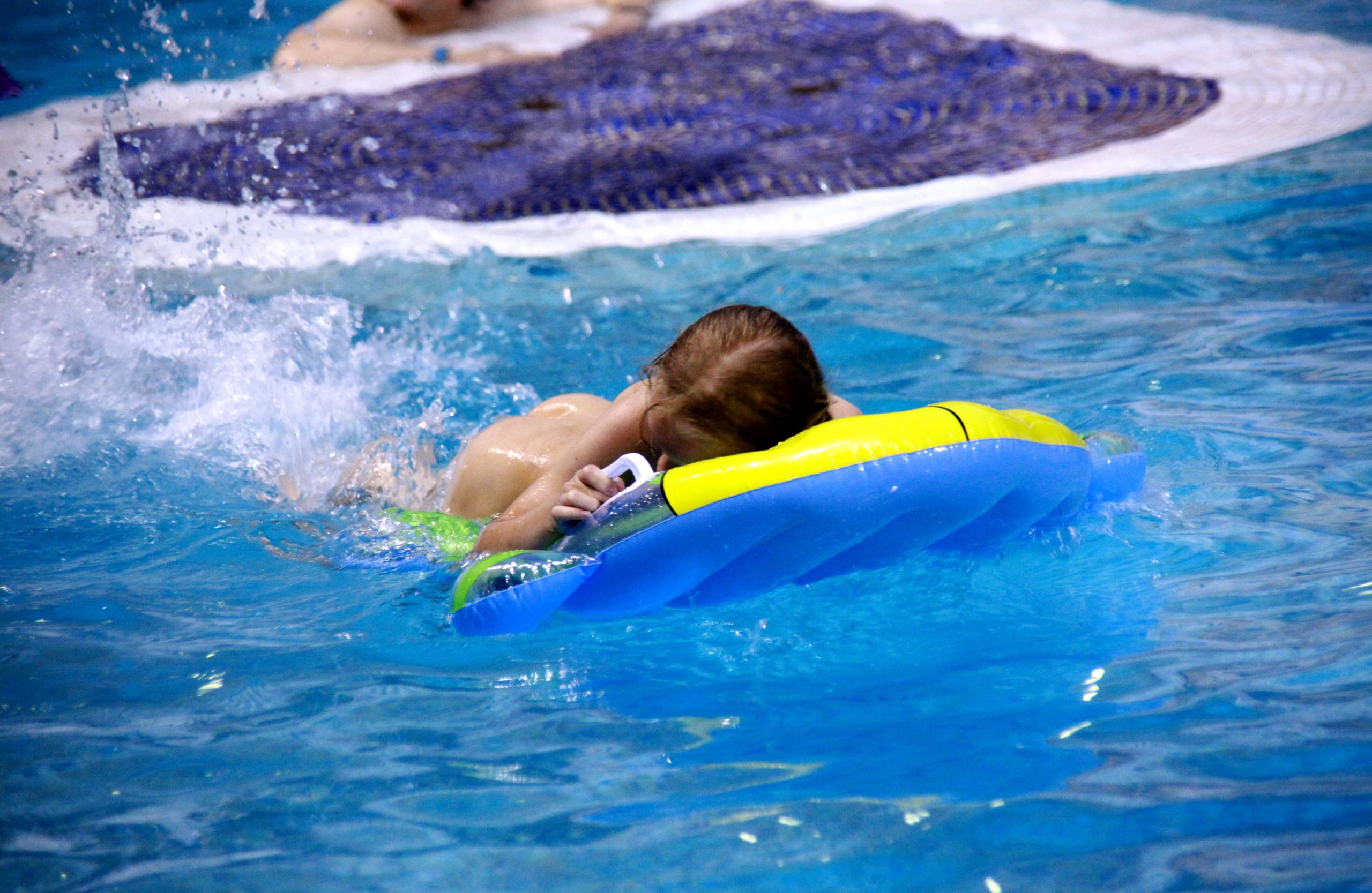 Indoor Waterslide Day - 1