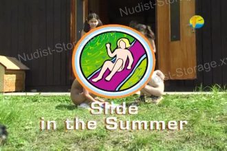 Slide in the Summer - Naturist Freedom