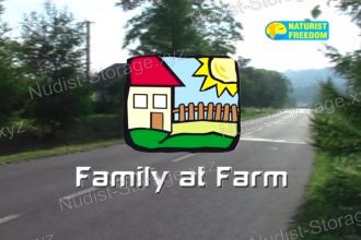 Family at Farm - Naturist Freedom