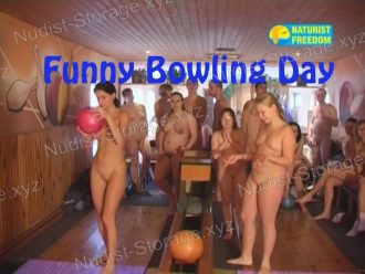 Funny Bowling Day - Naturist Freedom