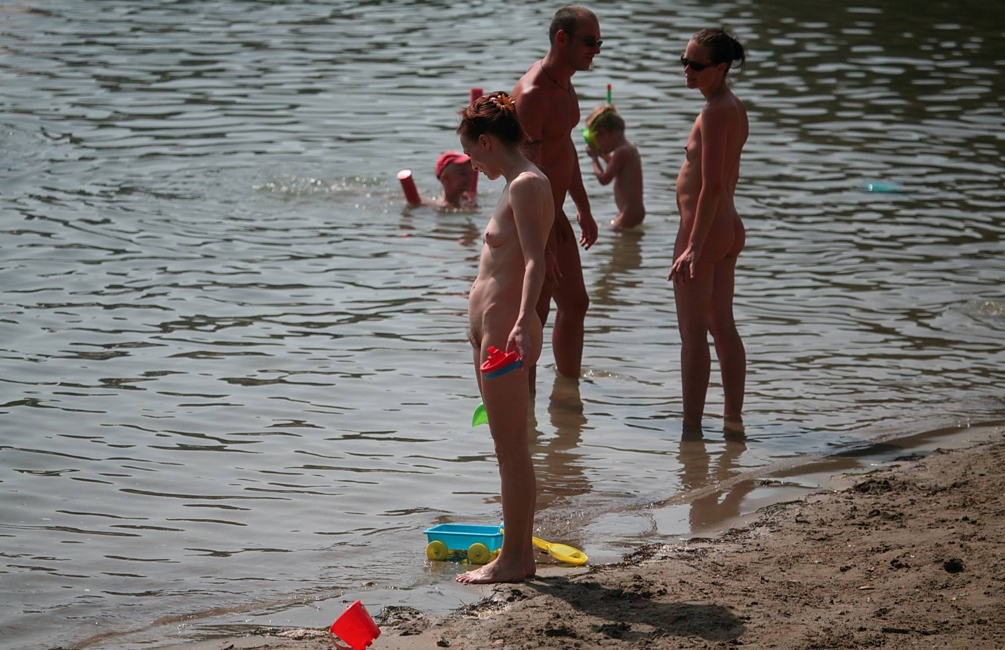 Nudist Pics Dark Water Sand Splasher - 1