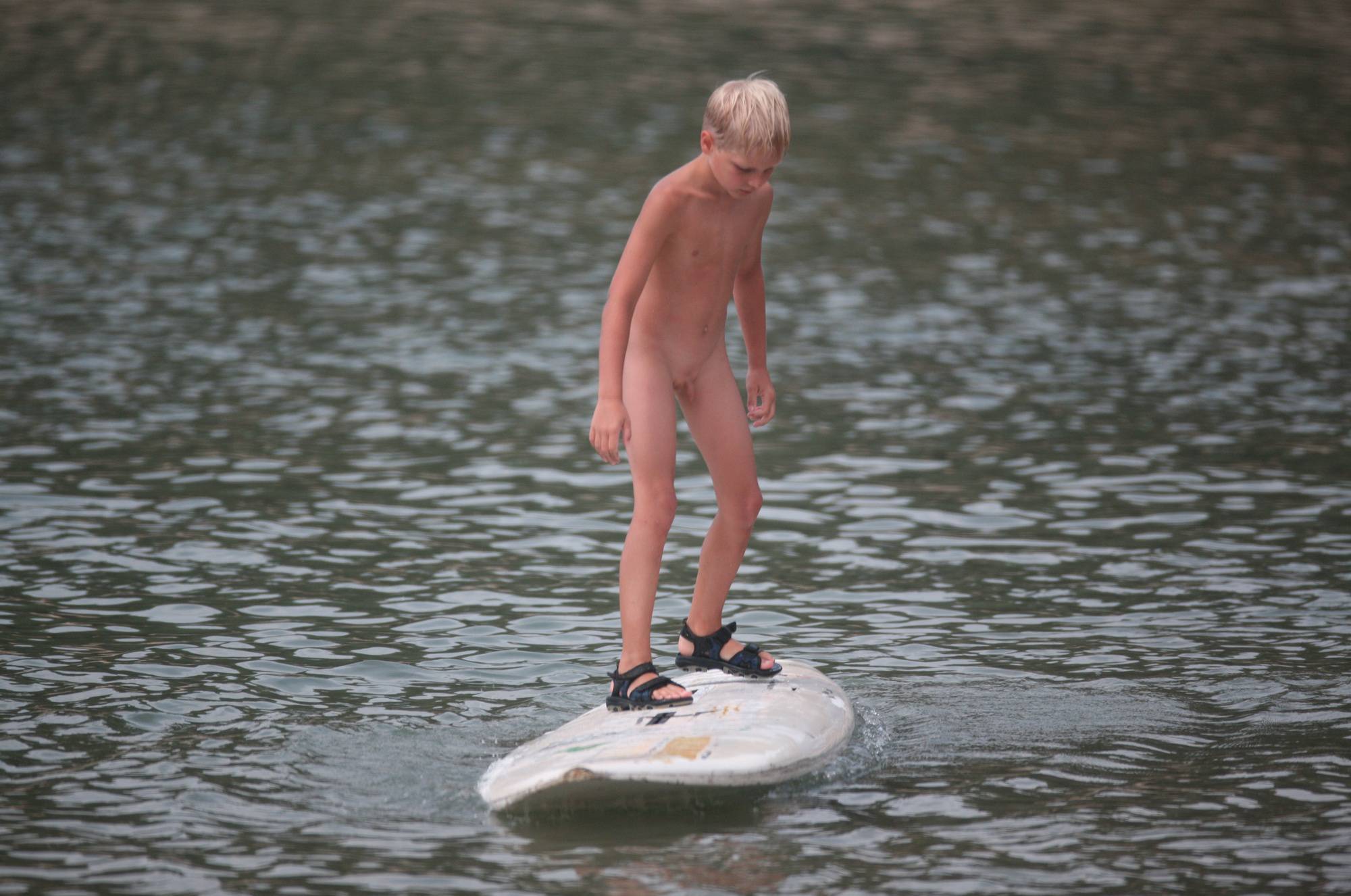 Nudist Pics Naturist White Boy Surfer - 1