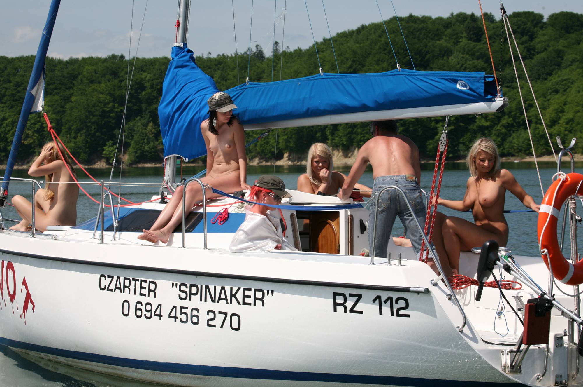 Nudist Pictures Seaworthy Piwot Yacht - 1