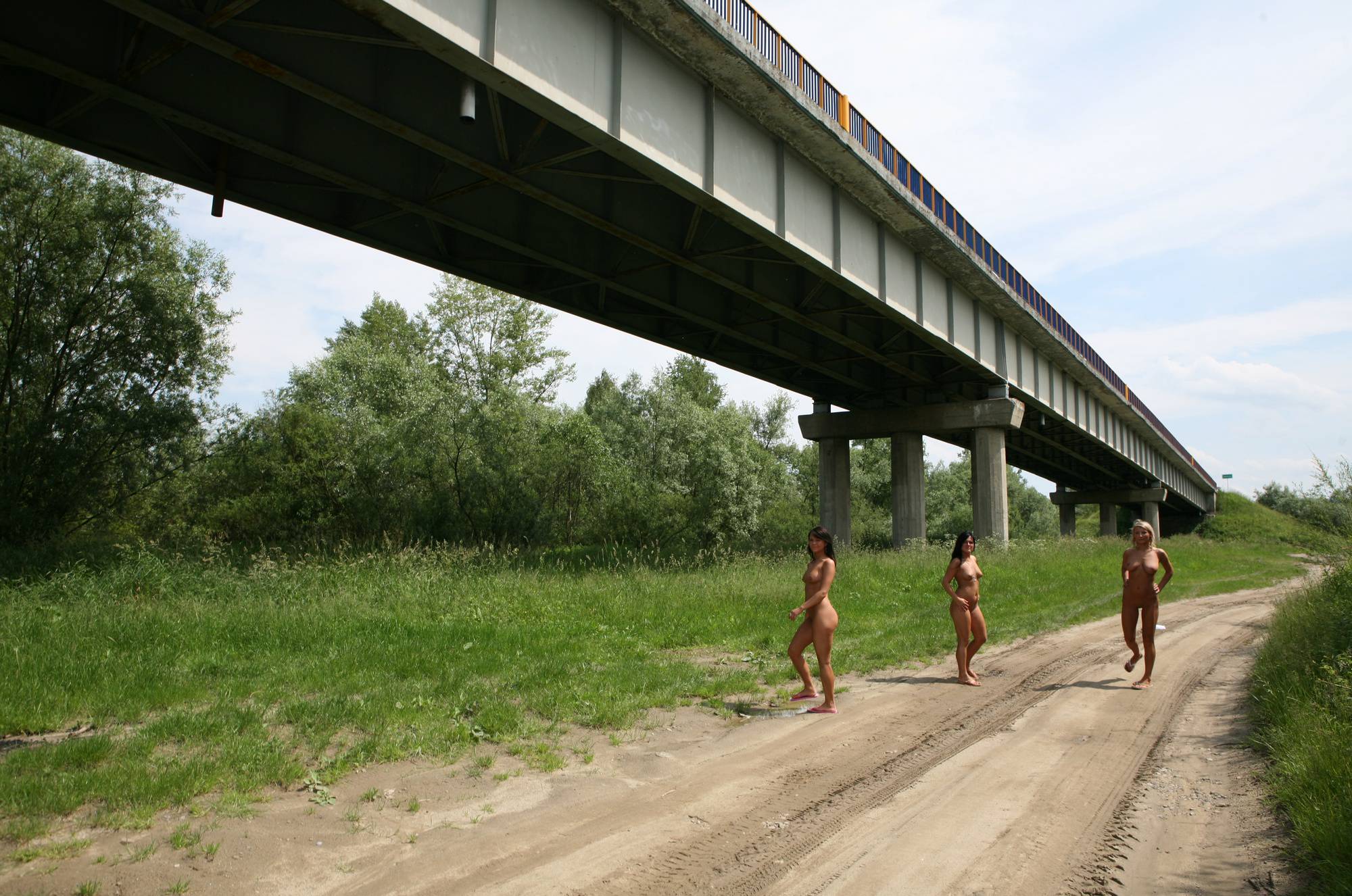 Nudist Pics Park Under The Bridge - 1