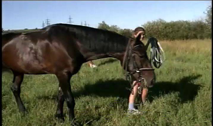 When Horses and Naturists Meet - Naturism in Russia 2000 Series - 1