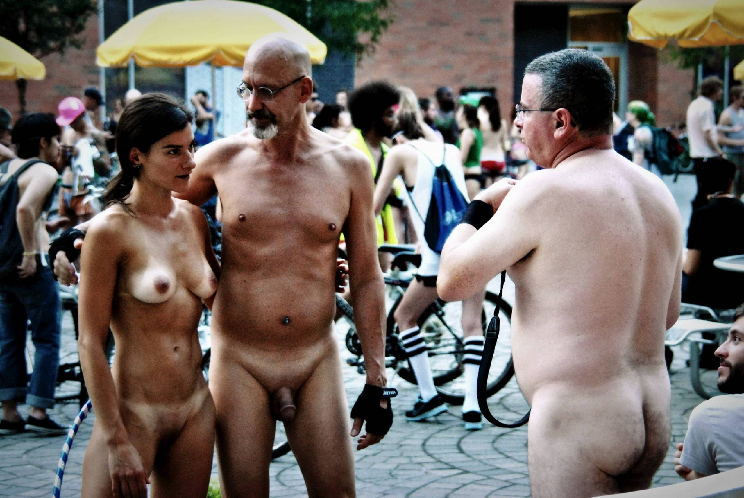 Nudist Photos World Naked Bike Ride [WNBR] UK 2011 - 2